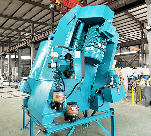 Glass industry mixer exported to India