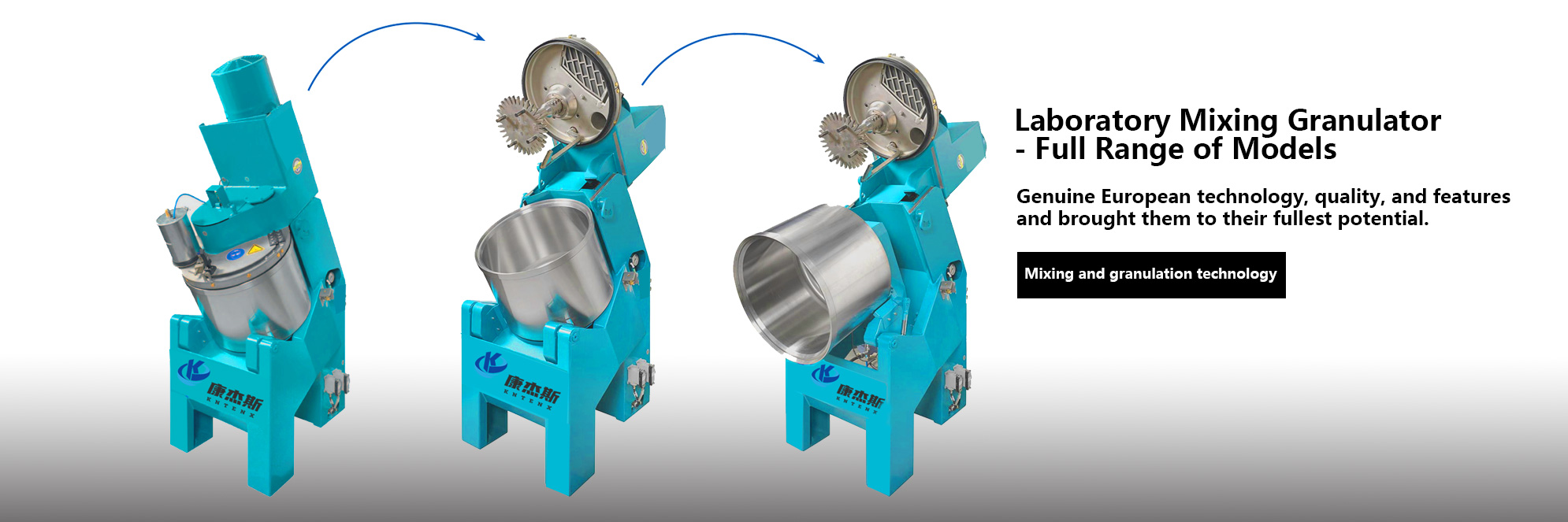 Laboratory mixing granulator