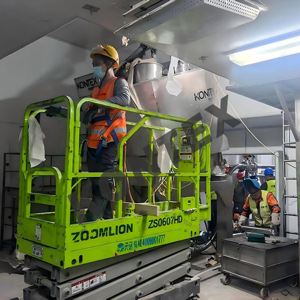 Food and Pharmaceutical Industry Hybrid Granulation Line Design