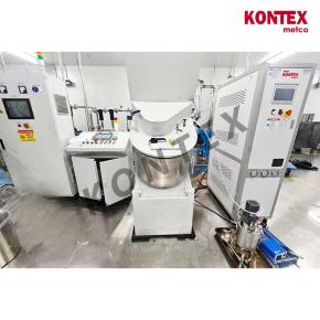 Inclined granulator (heating + cooling)